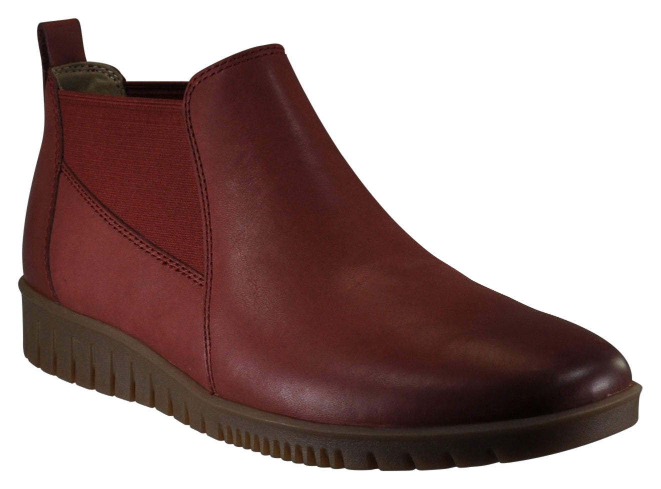 LOUISA RED BURNISHED CALF