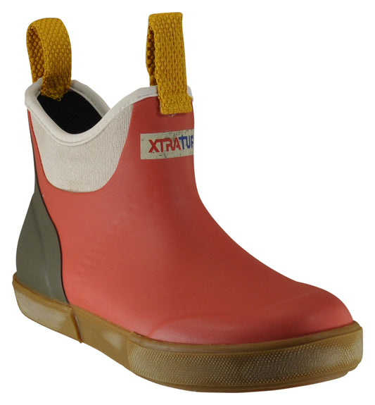 WOMEN'S ANKLE DECK BOOT CORAL