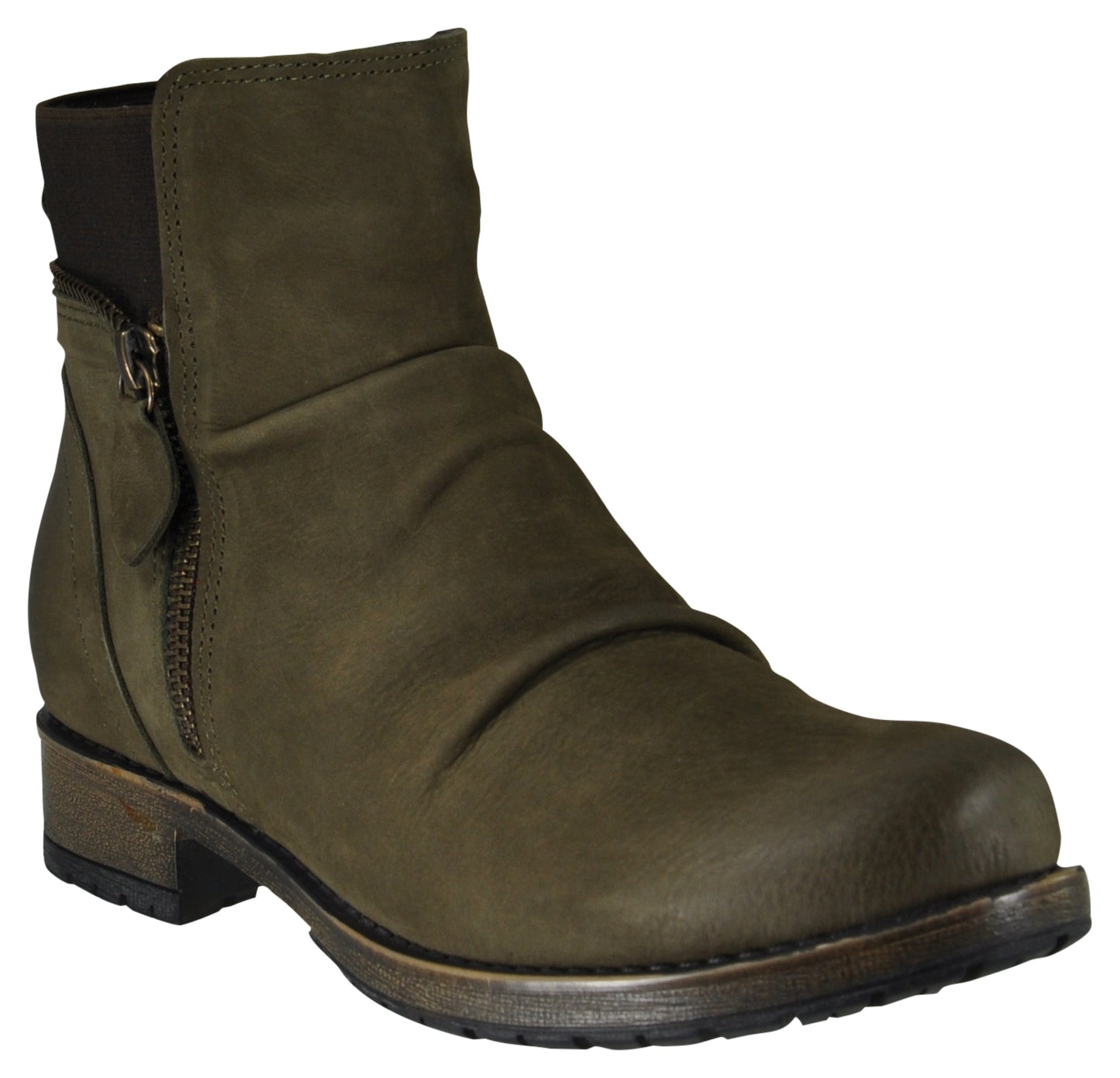024.62.2001 ANKLE BOOT OLIVE