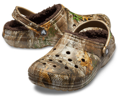 CLASSIC REALTREE  EDGE LINED CLOG CHOCOLATE