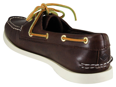 AUTHENTIC ORIGINAL BOAT SHOE BROWN LEATHER